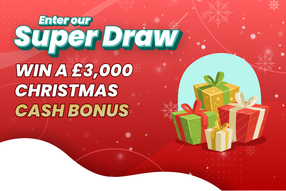 win £3000 this december in one lottery's super draw