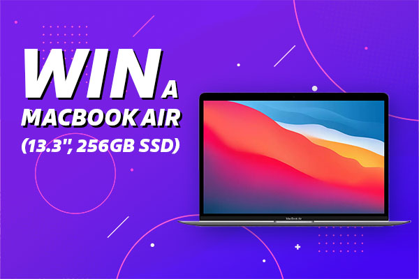 win a macbook air when you play one lottery