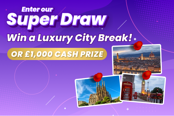 win a luxury city break this february on one lottery