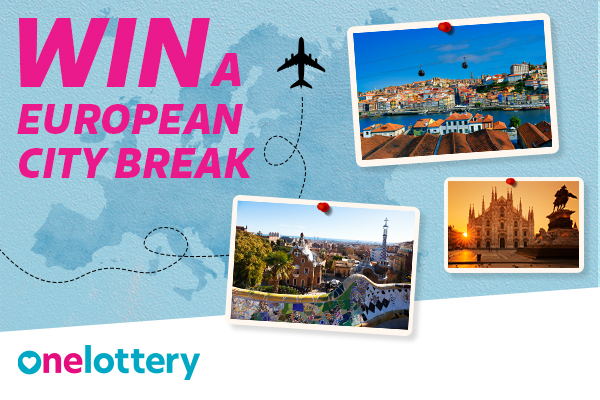 win a european city break with one lottery