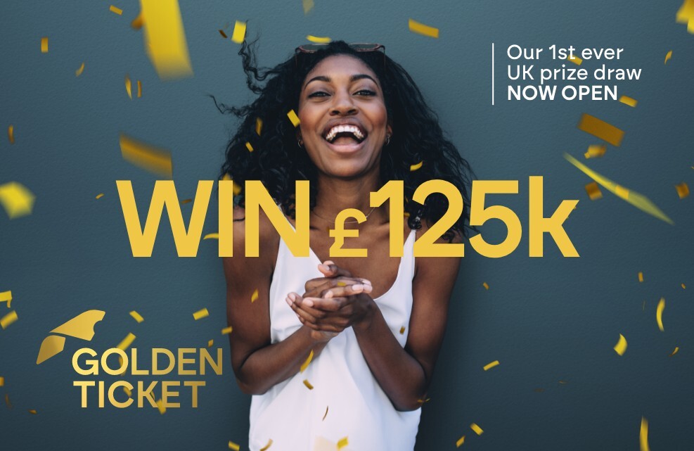 Win £125,000 Golden ticket in Jumbo Win's new prize draw