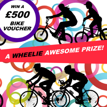 £500 bike voucher ONE LOTTERY prize